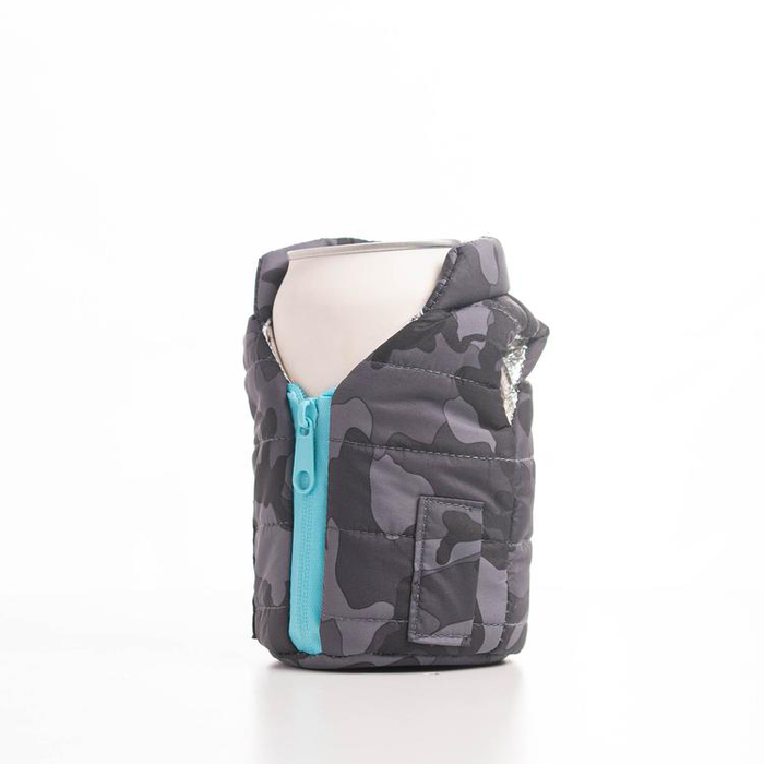 Puffin Beverage Camo Gray Vest