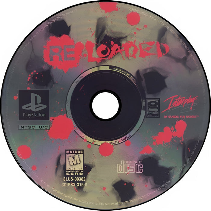 Re-Loaded Playstation - Video Game - Used - CaveGamers - Image 3