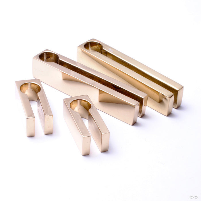 Rectangle Weights from Buddha Jewelry in Brass