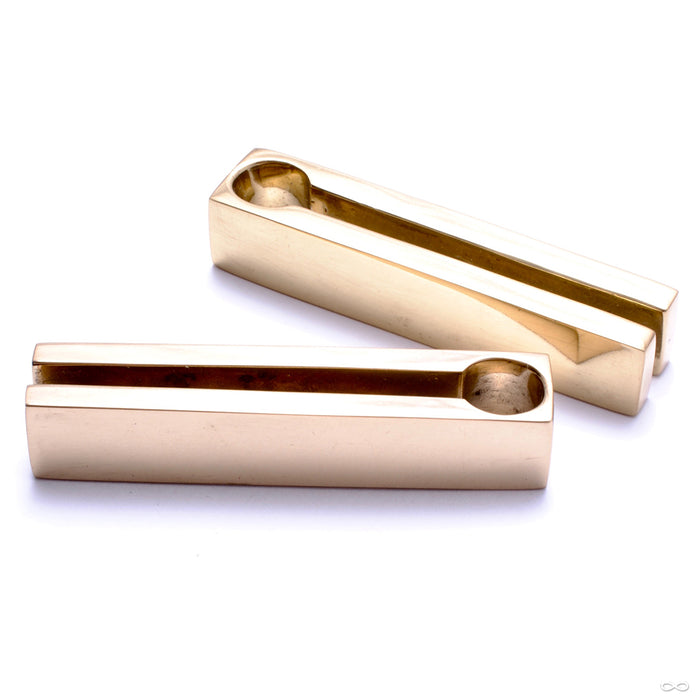 Rectangle Weights from Buddha Jewelry in Brass