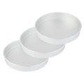 Restaurantware-Met Lux 12 x 2 Inch Straight-Sided Baking Tin, 1 Round Cake Pan - Oven-Ready, Freezable, Anodized Aluminum Round Baking Pan, Greaseproof, For Layer Birthday Cake