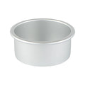 Restaurantware-Met Lux 4 x 2 Inch Straight-Sided Baking Tin, 1 Round Cake Pan - Oven-Ready, Freezable, Anodized Aluminum Round Baking Pan, Greaseproof, For Layer Birthday Cake