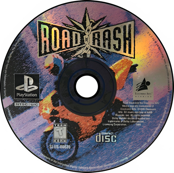 Road Rash Playstation - Video Game - Used - CaveGamers - Image 3