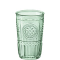 Romantic Pastel Green Bicchiere Cooler 47,5 in Set 4 Pz in Vetro Decorato