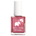 Rosy Quartz shimmery rose gold pink nail polish bottle – ella+mila Birthday