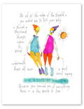 SALE the reason why art print