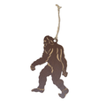Sasquatch Wood Ornament