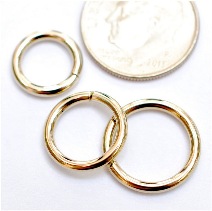 Seam Ring in Gold in 16g from LeRoi in White Gold