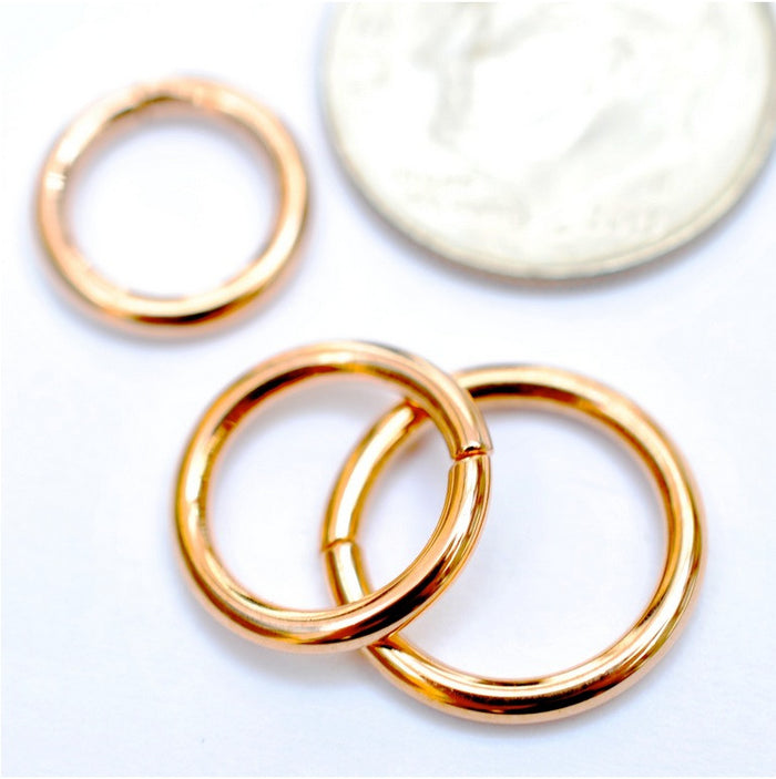 Seam Ring in Gold in 16g from LeRoi in Rose Gold