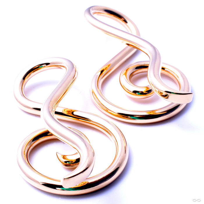 Shakti Spirals from Little 7 in Brass