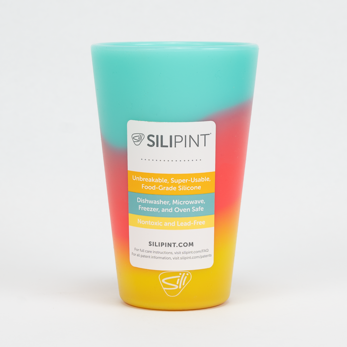 Silipint Aurora Silicone Pint Glass, 16oz.