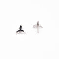 Silver Hummingbird Earrings