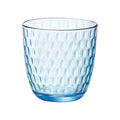 Slot Lively Blue Bicchiere Acqua 29 Cl Set 6 Pz In Vetro Blu