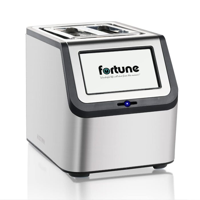 Smart Toaster, KETIAN Touch Screen 2 Slice,High-speed Automatic Settings, Bagel English Muffins Toast Pastry Waffles Bread Toaster,Stainless Steel