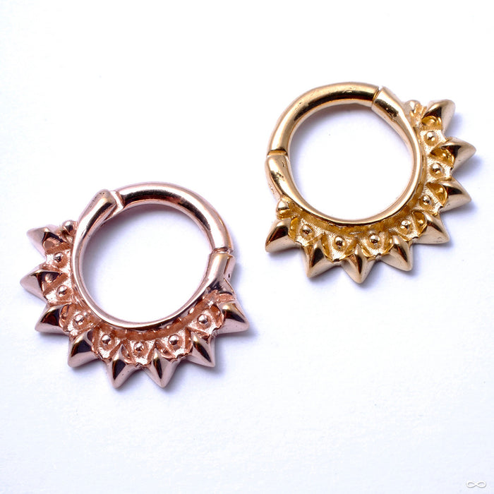 Solstice Clicker in Gold Plated Silver from Tawapa in Assorted Metals