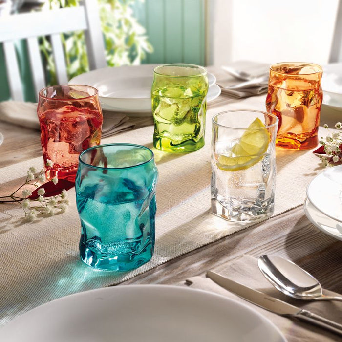 Sorgente Arancio Bicchiere Acqua 30 cl Set 6 Pz