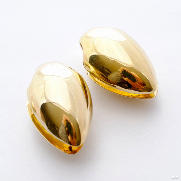 Spade Weights from Diablo Organics in Brass