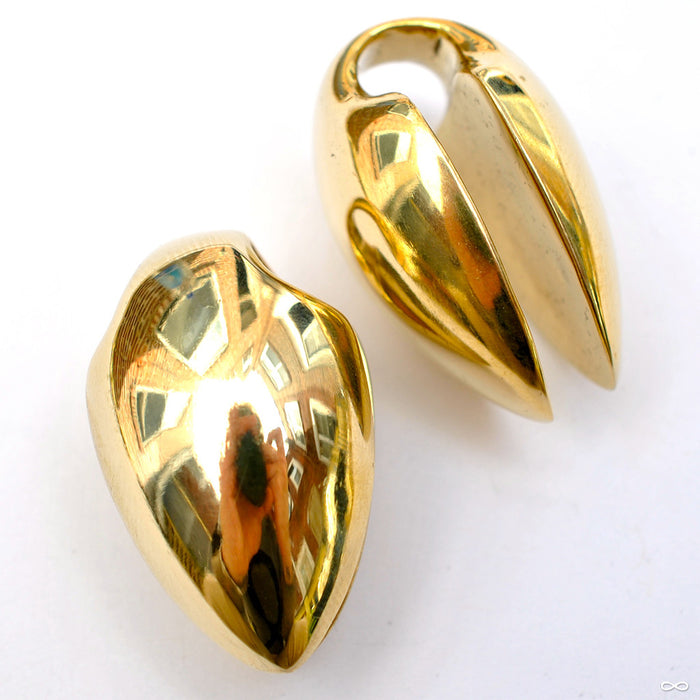 Spade Weights from Diablo Organics in Brass