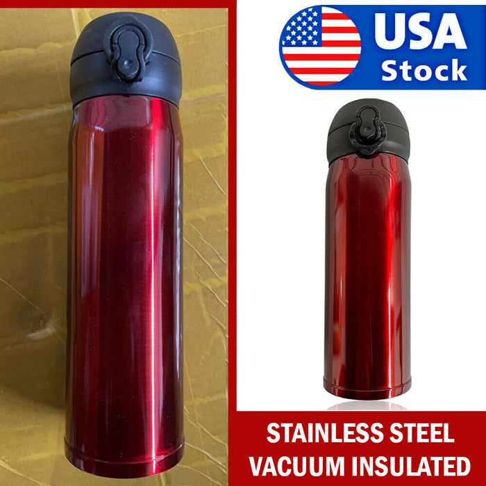 Stainless Steel Insulated Bottle Coffee Travel Mug Tea Cold Hot Drinks Car Cup cjdropshipping