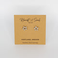 Star Stainless Steel Stud Earrings