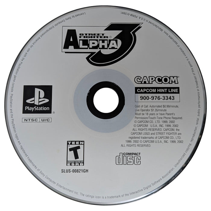 Street Fighter Alpha 3 Playstation - Video Game - Used - CaveGamers - Image 3