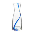Stria Blu Caraffa Acqua 107.5 cl In Vetro