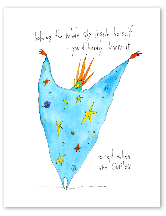 the whole sky art print