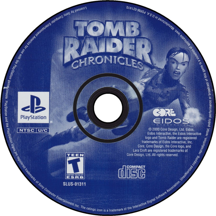 Tomb Raider Chronicles Playstation - Video Game - Used - CaveGamers - Image 3