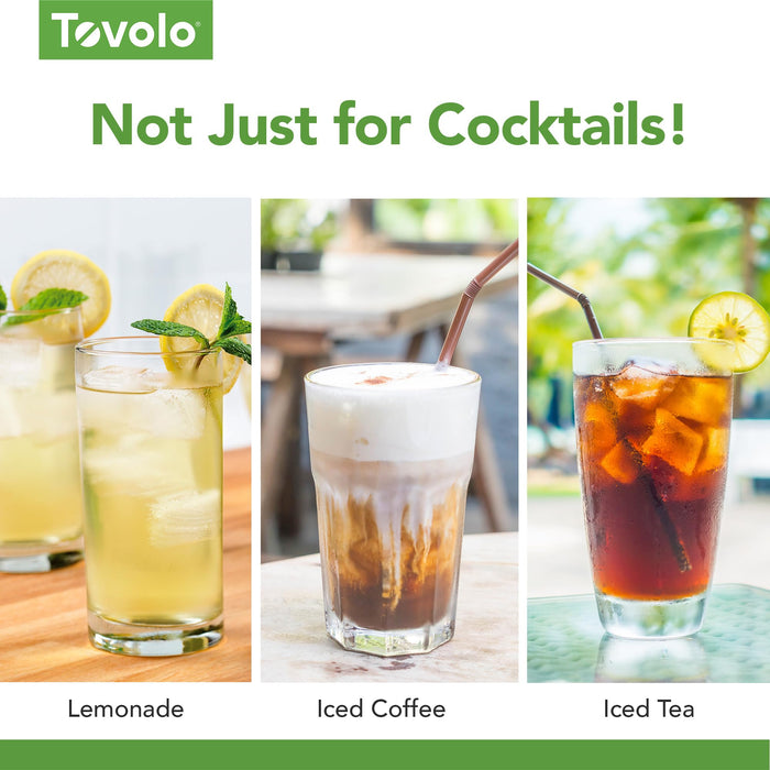 Tovolo Large 2” King Cube Ice Tray Cayenne Red Ice Cube Trays for Whiskey Cocktails Smoothies, Big Square Ice Cube Mold Silicone Freezer Tray for Perfect Rock Cubes BPA Free Dishwasher Safe