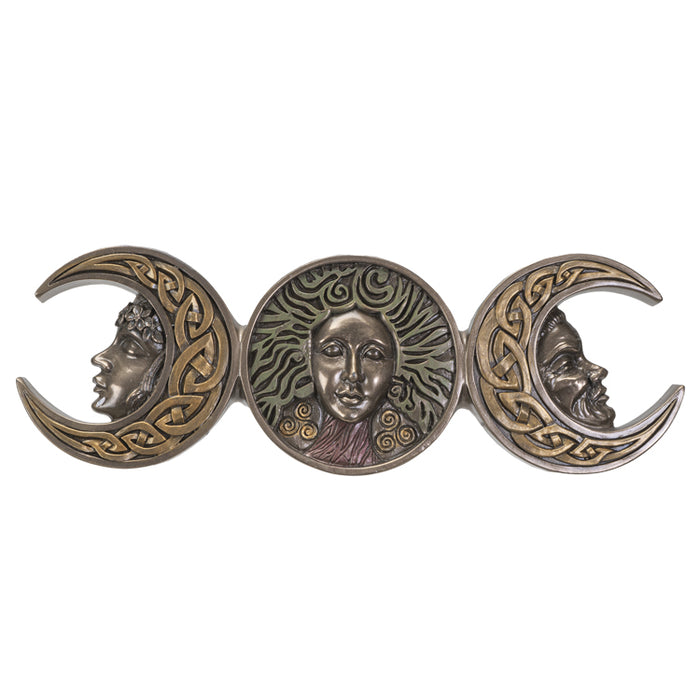 Triple Moon Plaque