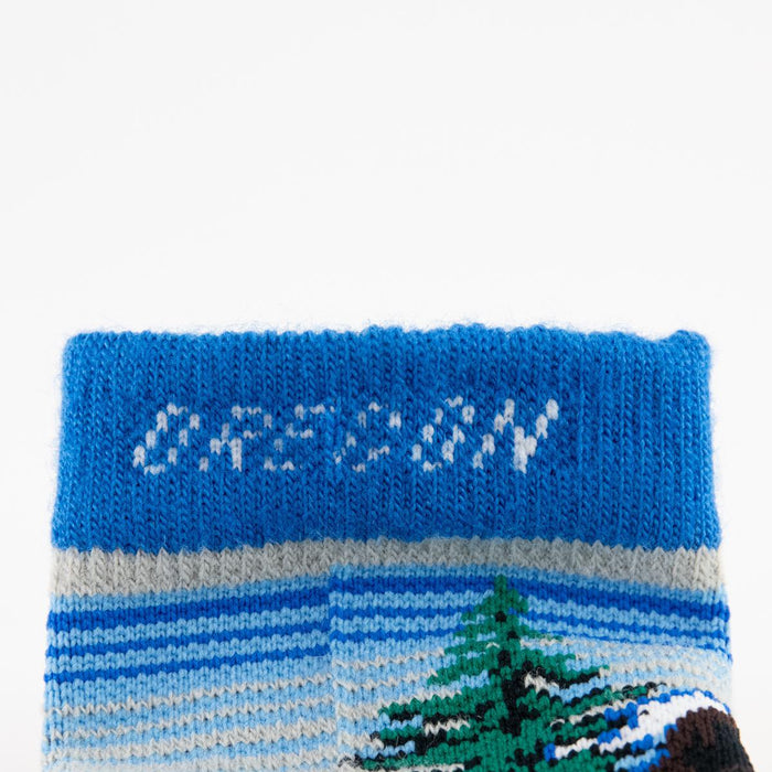 Twin City Knitting Bigfoot Oregon Crew Socks