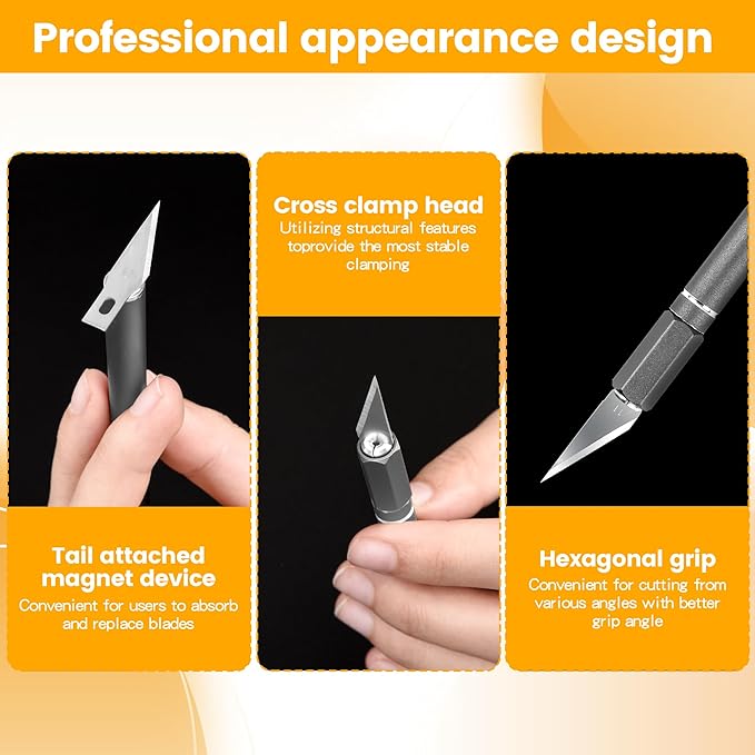 Upgraded Bread Lame with 10 Blades - Professional sourdough Scoring Tool for bread scoring tool Safety Cover & Ergonomic Handle - Premium Bread Scoring Knife for Artisan Bread Making (1, Gray)