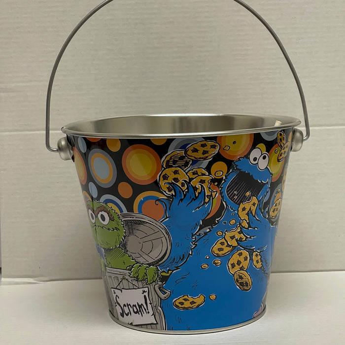 Vandor Sesame Street Tin Bucket Handle Printed  #32175 Halloween