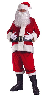 Velvet Santa Suit - Standard Size (40-48)