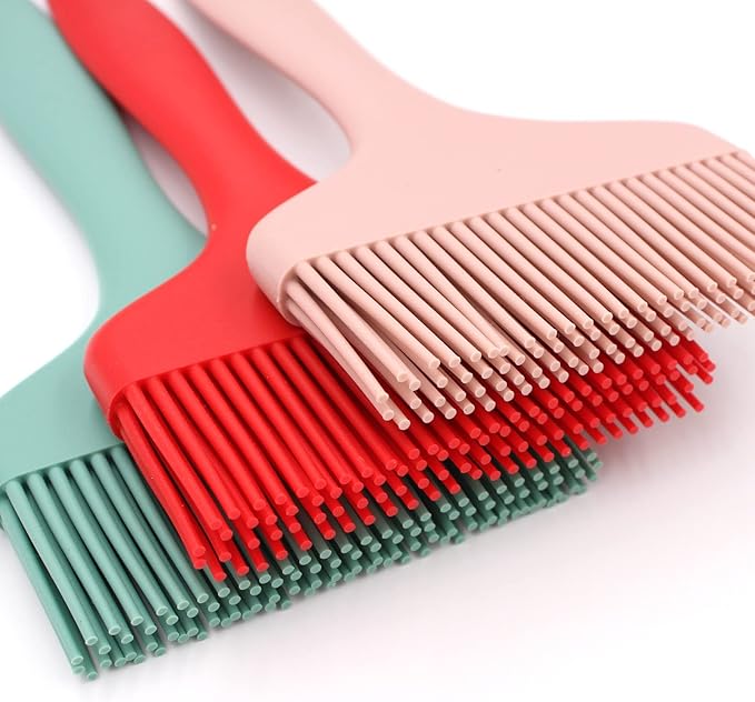 WARMBUY Silicone Pastry Brushes Basting Brushes for Baking and Cooking, 3 Pack