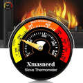 Wood Stove Thermometer Magnetic, Stove Top Thermometer for Wood Burning Stoves, Gas Stoves, Pellet Stove
