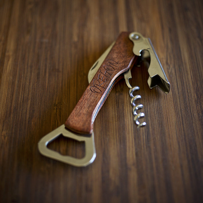 Wooden Oregon Wine Key 3rd