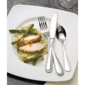 World Tableware Brandware 162 001 Huron 6 1/8" 18/0 Stainless Steel Heavy Weight Teaspoon - 12/Pack