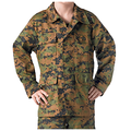 Youth BDU Shirt - Woodland Digital