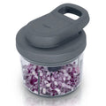 Zyliss Easy Pull Food Chopper & Manual Food Processor, Gray, Easy Pull 3.0